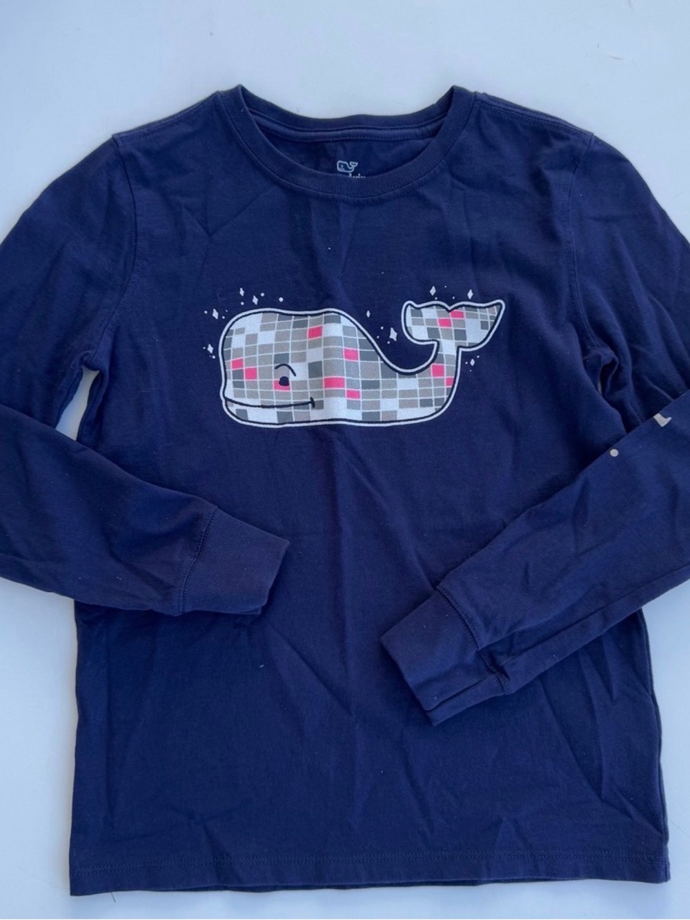 Vineyard Vines Navy Long Sleeve Tee